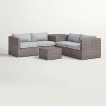 4-Piece Set (2-Seater Sofas*2 & Coffee Table & Side Table)