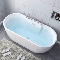 Tub with Silver 5-Piece Set