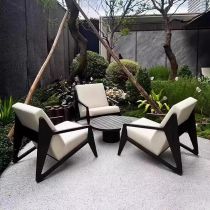 4-Piece Set (3 Chairs & Coffee Table)