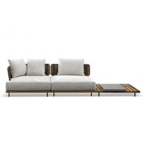 Conjunto de 3 Peças (1 Cadeira&1 Namoradeira&1 Mesa de Centro)