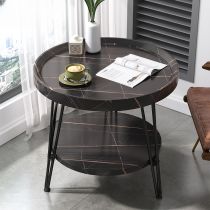 Black Stone Pattern/ White