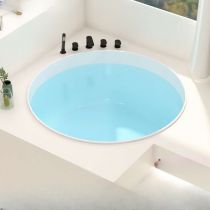 Badewanne & Schwarzes Fünfteiliges Set