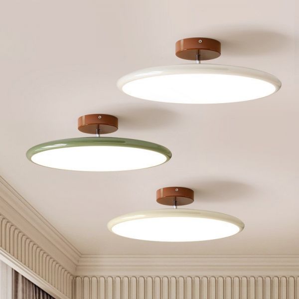 Residential Circular Sage 1 Light LED Aluminum Ceiling