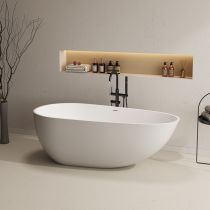 Wanna+wolnostojąca bateria wannowa