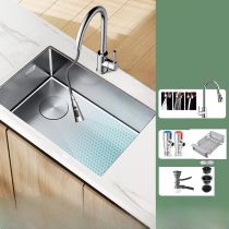 Wastafel & Kraan & Afvoerkorf & Afvoerconstructie