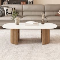 Blanco-madera natural