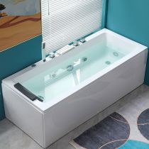 Wanna+srebrny zestaw pięcioczęściowy+hydromasaż