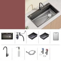 Wastafel & kraan & zeepdispenser