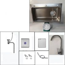 Wastafel met kraan