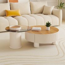 Madera natural - blanco