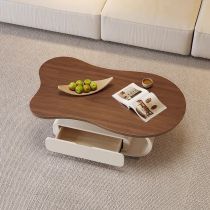 White/Walnut