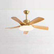 Dorado-madera natural