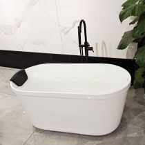 Banheira+torneira de chão preta