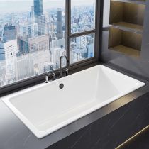 Vasca da Bagno + Rubinetto Nero