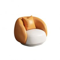 Orange/White