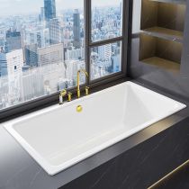 Vasca da Bagno & Rubinetto Dorato