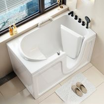 Badewanne & Schwarzes Fünfteiliges Set