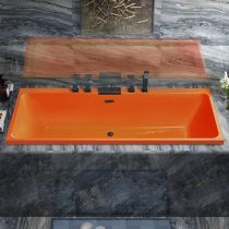 Badewanne & Schwarzes Fünfteiliges Set