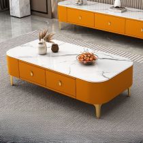 White/Orange