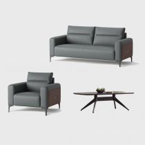 Single Sofa & 3-Seater Sofa & Coffee Table