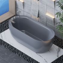 Baignoire & Ensemble de Quatre Pièces en Argent